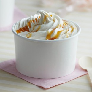 Choice 16 oz. White Paper Frozen Yogurt / Soup / Food Cup - 1,000/Case