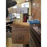 Choice 1/2 lb. Brown Kraft Paper Customizable Coffee Bag with Reclosable Tin Tie - 100/Pack