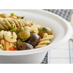 EcoChoice 12 oz. Compostable White Plant Fiber Bowl - 125/Pack EcoChoice 12 oz. Compostable White Plant Fiber Bowl - 125/Pack
