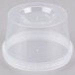 16 oz. Clear Tamper Resistant Tamper-Evident Safe Lock Deli Container with Lid - 50/Case