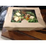 Fold-Pak 02BPDINEEM Bio-Plus Dine Kraft Microwavable Paper #2 Take-Out Container 7 3/4 Fold-Pak 02BPDINEEM Bio-Plus Dine Kraft Microwavable Paper #2 Take-Out Container 7 3/4