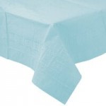 Creative Converting 139179135 Pastel Blue 2-Ply 1/4 Fold Luncheon Napkin - 600/Case Creative Converting 139179135 Pastel Blue 2-Ply 1/4 Fold Luncheon Napkin - 600/Case
