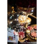 Fineline Tiny Temptations 6401-CL 2 oz. Tiny Tinis 2-Piece Clear Plastic Glass - 120/Case