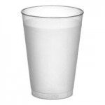 WNA Comet Frost-Flex 16 oz. Translucent Lid with Straw Slot - 1,000/Case WNA Comet Frost-Flex 16 oz. Translucent Lid with Straw Slot - 1,000/Case