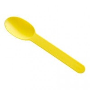 Choice Red Heavy Weight Polypropylene Plastic Frozen Yogurt Spoon - 1,000/Case