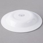 Libbey Slenda 14 oz. Royal Rideau White Round Porcelain Deep Rimmed Soup Bowl - Sample