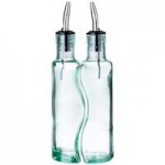 Choice Vented Oil & Vinegar Cruet Bottle Pourer - 12/Case