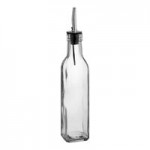 Choice Vented Oil & Vinegar Cruet Bottle Pourer - 12/Case