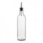 Choice Vented Oil & Vinegar Cruet Bottle Pourer - 12/Case