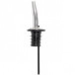 Choice Vented Oil & Vinegar Cruet Bottle Pourer - 12/Case