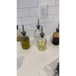 Choice Vented Oil & Vinegar Cruet Bottle Pourer - 12/Case