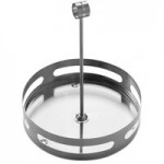 American Metalcraft SCH8 Stainless Steel Rectangular Contemporary Condiment Caddy with Card Holder - 8 American Metalcraft SCH8 Stainless Steel Rectangular Contemporary Condiment Caddy with Card Holder - 8