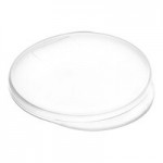 Choice 8.5 oz. Polycarbonate Carafe with Flat Lid