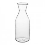 Choice 8.5 oz. Polycarbonate Carafe with Flat Lid