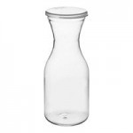 Choice 8.5 oz. Polycarbonate Carafe with Flat Lid