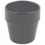 Bon Chef 9024 2 oz. Smoke Gray Sandstone Finish Cast Aluminum Fluted Ramekin Bon Chef 9024 2 oz. Smoke Gray Sandstone Finish Cast Aluminum Fluted Ramekin