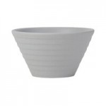Tuxton VGX-0203 TuxTrendz Zion Matte Gray 2 oz. China Pipkin Ramekin - 48/Case Tuxton VGX-0203 TuxTrendz Zion Matte Gray 2 oz. China Pipkin Ramekin - 48/Case