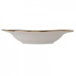 Tuxton GGO-752 TuxTrendz Artisan Geode Olive 2.5 oz. China Ramekin - 24/Case
