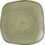 Tuxton GGO-752 TuxTrendz Artisan Geode Olive 2.5 oz. China Ramekin - 24/Case