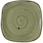 Tuxton GGO-752 TuxTrendz Artisan Geode Olive 2.5 oz. China Ramekin - 24/Case