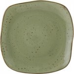 Tuxton GGO-752 TuxTrendz Artisan Geode Olive 2.5 oz. China Ramekin - 24/Case