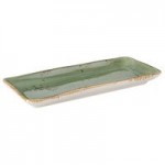 Tuxton GGO-752 TuxTrendz Artisan Geode Olive 2.5 oz. China Ramekin - 24/Case