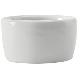 Tuxton BEX-0203 2 oz. Eggshell China Pipkin - 48/Case