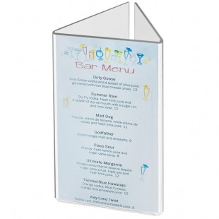 Cal-Mil 542 Triangle Displayette - 4 1/4 Cal-Mil 542 Triangle Displayette - 4 1/4