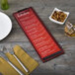 Menu Solutions WDCLIP-BD Mahogany 4 1/4 Menu Solutions WDCLIP-BD Mahogany 4 1/4