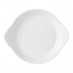 Steelite Performance Simplicity 19 oz. Round Eared Dish - 12/Case Steelite Performance Simplicity 19 oz. Round Eared Dish - 12/Case