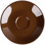 Tuxton DMN-120 Mahogany 12 oz. Oval China Welsh Rarebit - 12/Case