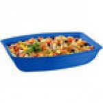 TableCraft CW3190CBL 10.5 Qt. Cobalt Blue Cast Aluminum Oblong Salad Bowl TableCraft CW3190CBL 10.5 Qt. Cobalt Blue Cast Aluminum Oblong Salad Bowl