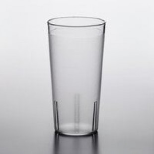 GET 6620-1-CL 20 oz. Clear Customizable SAN Plastic Pebbled Tumbler - 72/Case GET 6620-1-CL 20 oz. Clear Customizable SAN Plastic Pebbled Tumbler - 72/Case