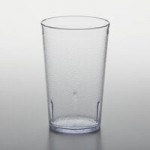 GET 6620-1-CL 20 oz. Clear Customizable SAN Plastic Pebbled Tumbler - 72/Case GET 6620-1-CL 20 oz. Clear Customizable SAN Plastic Pebbled Tumbler - 72/Case