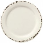 Libbey FH-590MEL Farmhouse 130 oz. Ivory (American White) Organic Melamine Serving Bowl - 6/Case