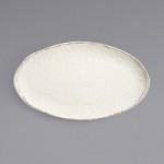 Libbey FH-590MEL Farmhouse 130 oz. Ivory (American White) Organic Melamine Serving Bowl - 6/Case