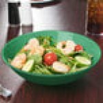 GET B-48-FG Diamond Mardi Gras 1.88 Qt. Rainforest Green Melamine Bowl - 12/Case