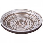 Elite Global Solutions Stardust 40 oz. Deep Glossy / Matte Green Swirl Melamine Bowl - 6/Case Elite Global Solutions Stardust 40 oz. Deep Glossy / Matte Green Swirl Melamine Bowl - 6/Case