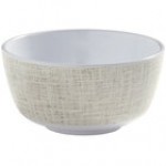 American Metalcraft DB10LN Jane Casual 10 oz. Linen Melamine Bouillon Cup American Metalcraft DB10LN Jane Casual 10 oz. Linen Melamine Bouillon Cup