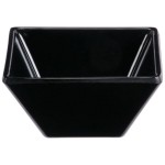 GET ML-257-BK Siciliano 3 oz. Black Melamine 3