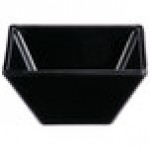 GET ML-257-BK Siciliano 3 oz. Black Melamine 3