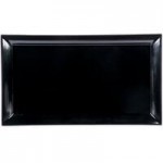 GET ML-257-BK Siciliano 3 oz. Black Melamine 3