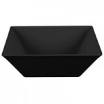 GET ML-257-BK Siciliano 3 oz. Black Melamine 3