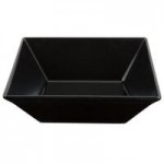 GET ML-257-BK Siciliano 3 oz. Black Melamine 3