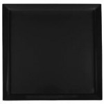 GET ML-257-BK Siciliano 3 oz. Black Melamine 3