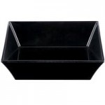 GET ML-257-BK Siciliano 3 oz. Black Melamine 3