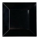 GET ML-257-BK Siciliano 3 oz. Black Melamine 3