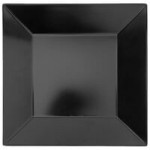 GET ML-257-BK Siciliano 3 oz. Black Melamine 3