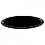GET ML-257-BK Siciliano 3 oz. Black Melamine 3