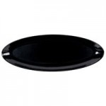 GET ML-257-BK Siciliano 3 oz. Black Melamine 3